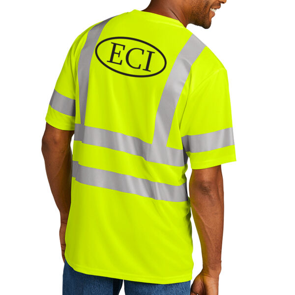CornerStone® ANSI 107 Class 3 Mesh Tee - Printed Logo Thumbnail