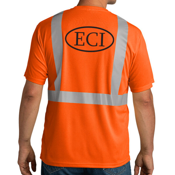 CornerStone® ANSI 107 Class 2 Mesh Tee - Printed Logo Thumbnail