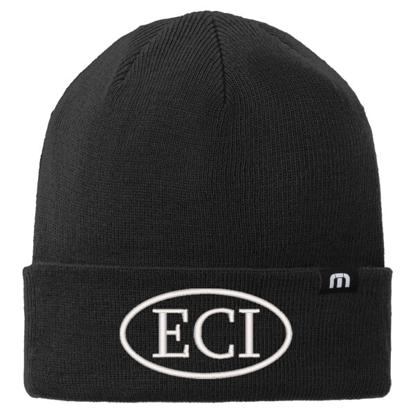 TravisMathew Solid Cuffed Beanie - Embroidered Logo Thumbnail