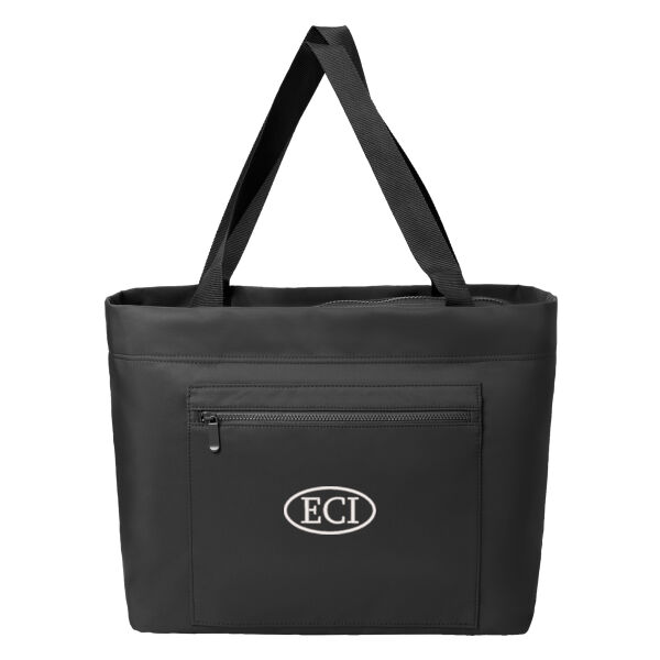 Port Authority® Matte Carryall Tote - Embroidered Logo Thumbnail