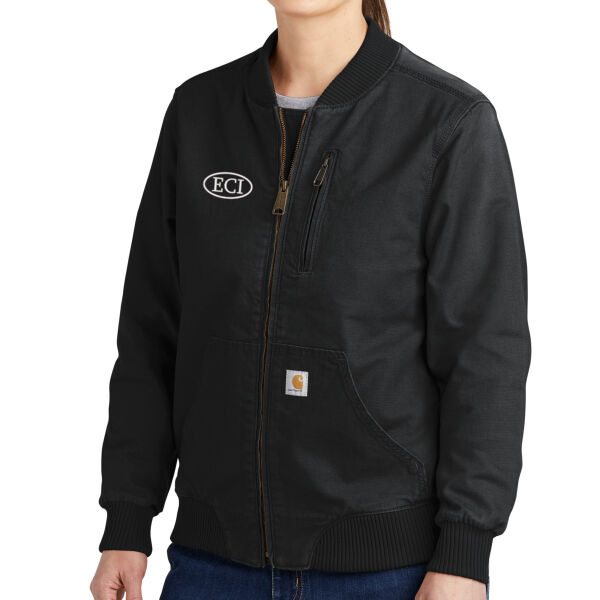 Carhartt® Women’s Rugged Flex® Crawford Jacket - Embroidered Logo Thumbnail