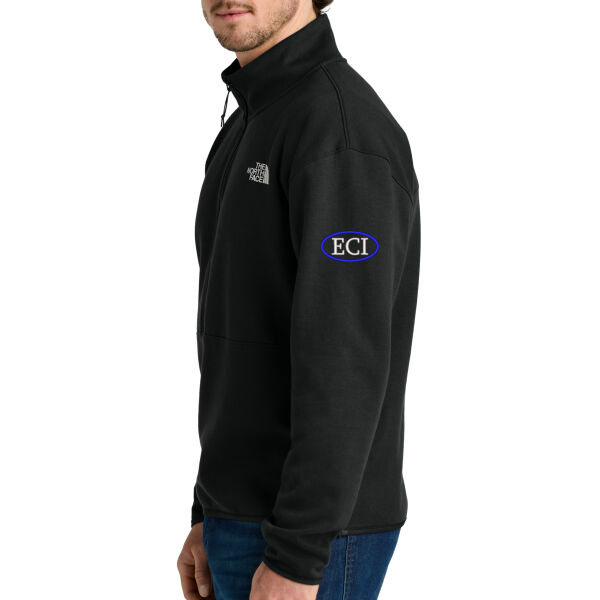The North Face® Double-Knit 1/2-Zip Fleece - Embroidered Logo Thumbnail