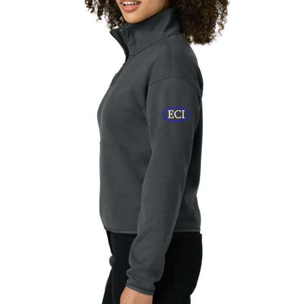 The North Face® Women’s Double-Knit 1/2-Zip Fleece - Embroidered Logo Thumbnail