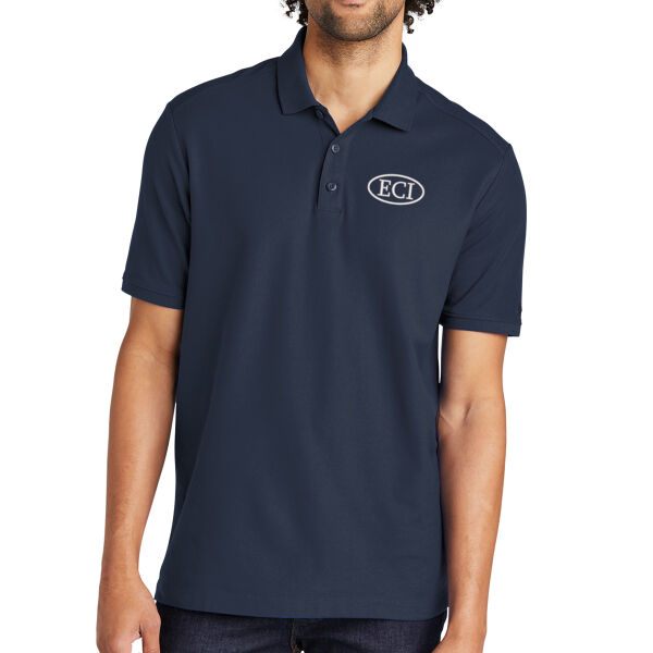 New Era® Venue Home Plate Polo - Embroidered Logo Thumbnail