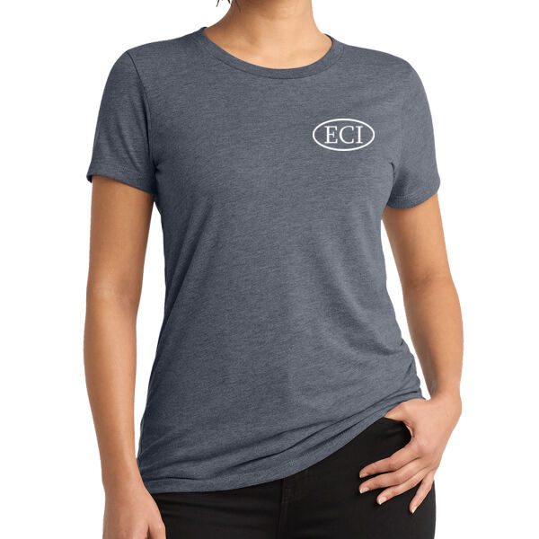 Allmade® Women’s Tri-Blend Tee - Printed Logo Thumbnail