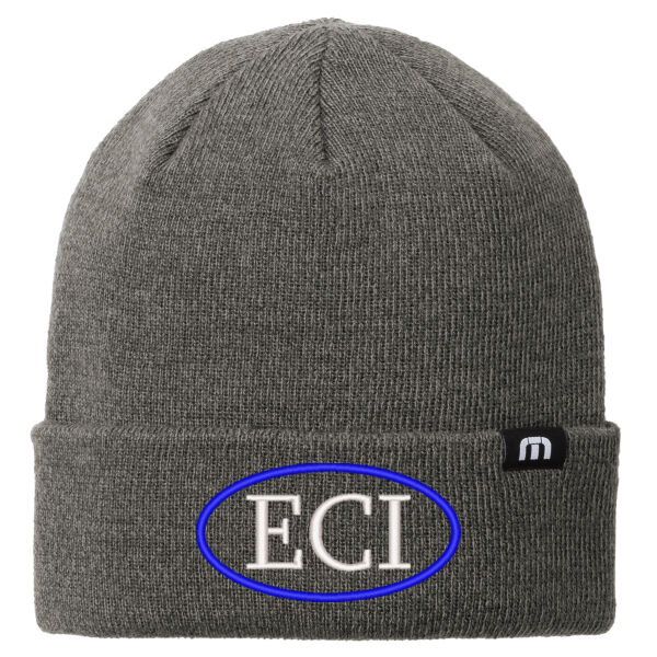 TravisMathew Solid Cuffed Beanie - Embroidered Logo Thumbnail