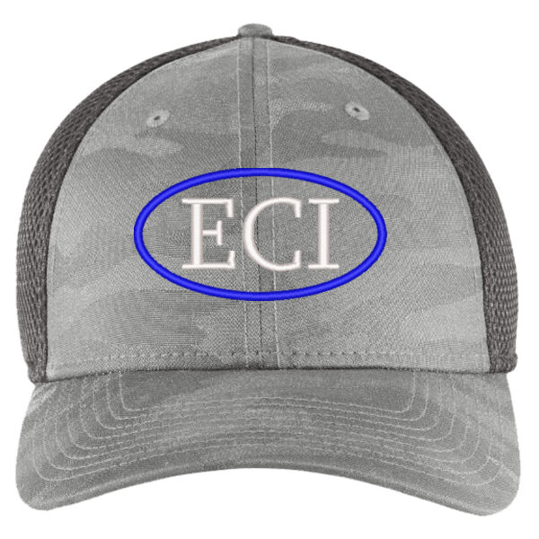 New Era ® Tonal Camo Stretch Tech Mesh Cap - Embroidered Logo Thumbnail