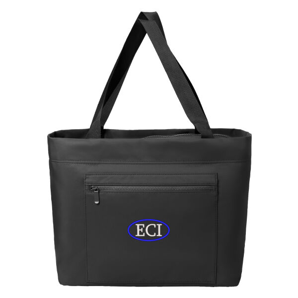 Port Authority® Matte Carryall Tote - Embroidered Logo Thumbnail