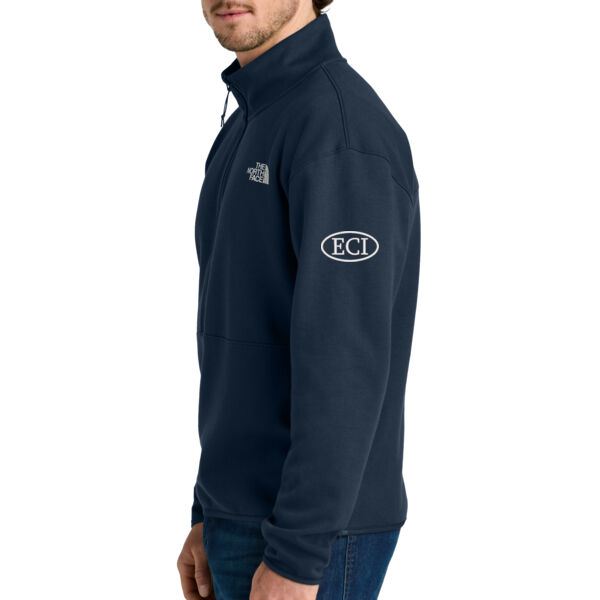The North Face® Double-Knit 1/2-Zip Fleece - Embroidered Logo Thumbnail