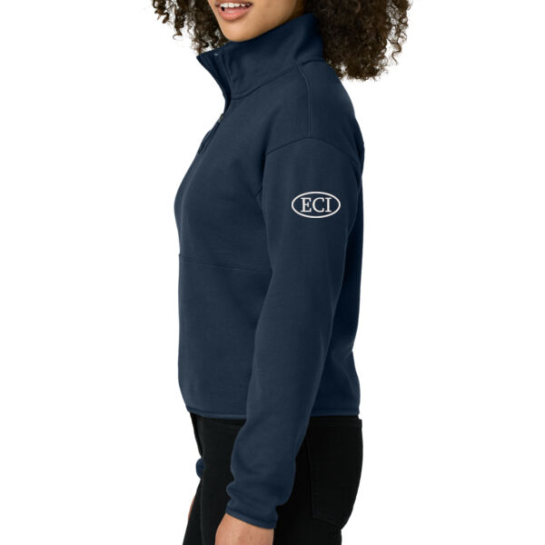 The North Face® Women’s Double-Knit 1/2-Zip Fleece - Embroidered Logo Thumbnail